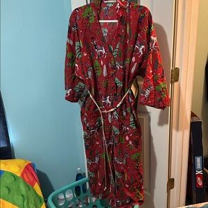 Antelope's Forest Robe - Ruby